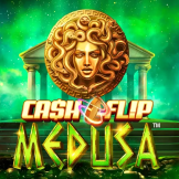 Cash Flip Medusa logo