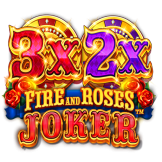 3x 2x Fire and Roses Joker logo