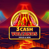 شعار 3 Cash Volcanos Hold and Win