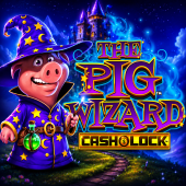 شعار The Pig Wizard Cash Lock