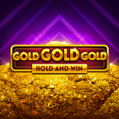 شعار Gold Gold Gold Hold and Win
