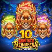 10 Santas Reindeers obálka