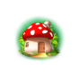 Mushroom house obrázek