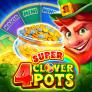 4 Super Clover Pots logo