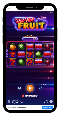 Hot Hot Fruit Screen