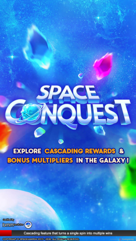 Space Conquest Main Screen