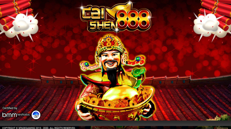 Cai Shen 888 Main Screen