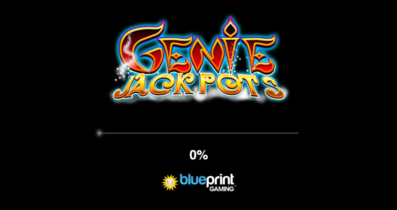 Genie Jackpots Main Screen