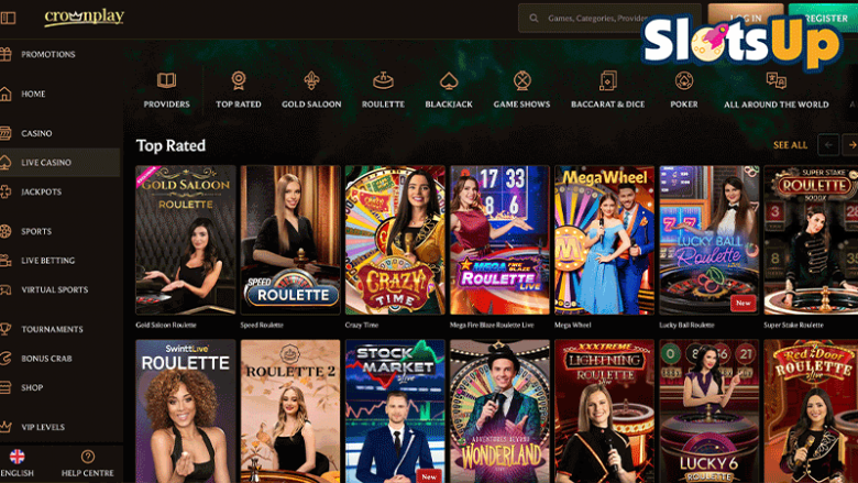 CrownPlay live casino games