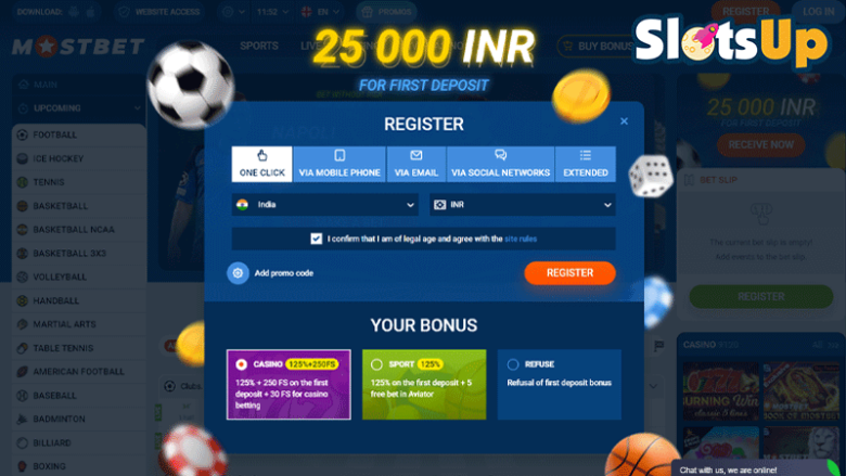 Mostbet casino login