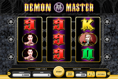 demon master kajot automaty zdarma 