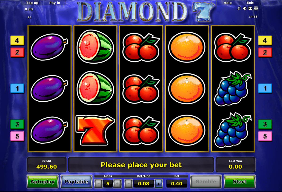 diamond 7 novomatic automaty zdarma 