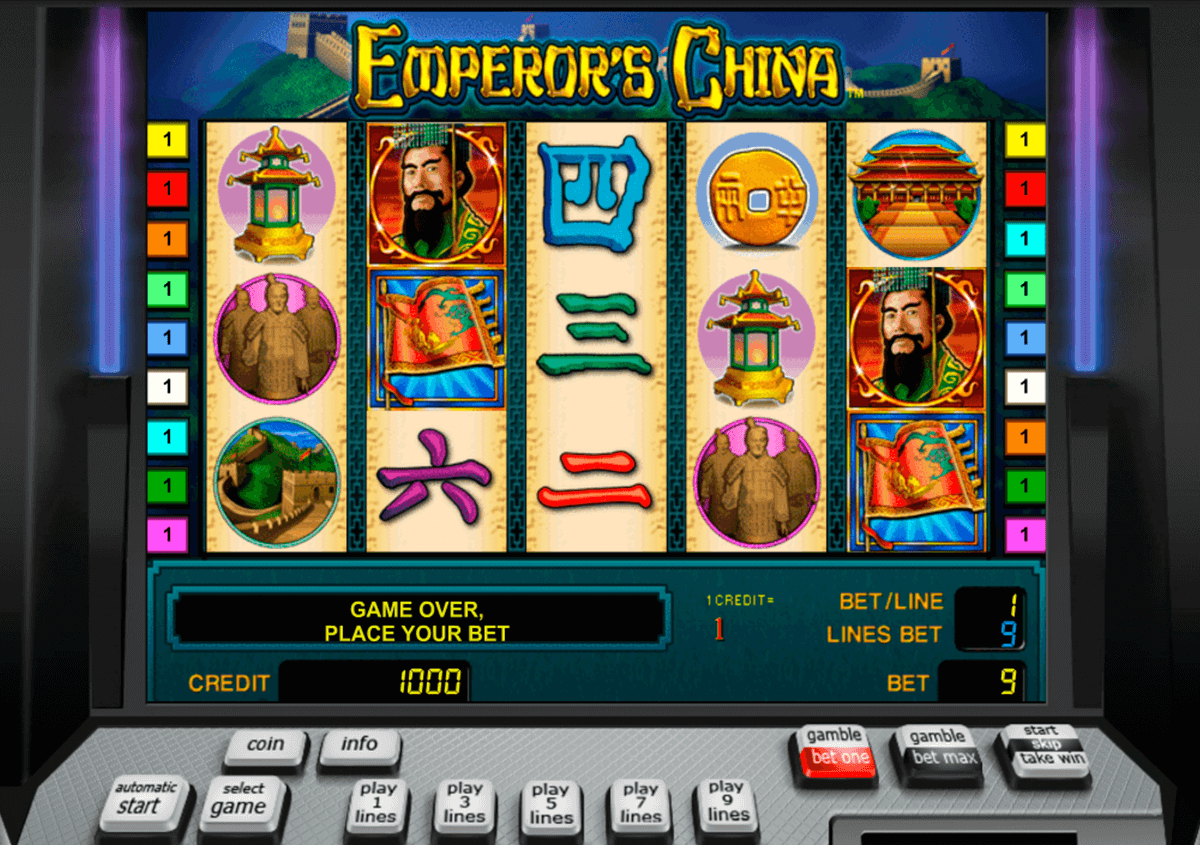 emperors china novomatic automaty zdarma 