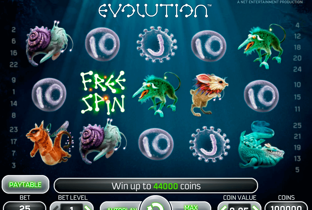 evolution netent automaty zdarma 