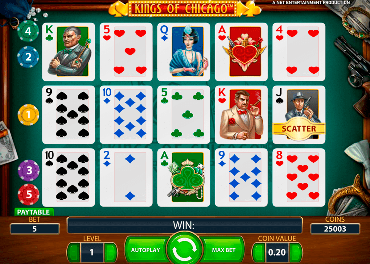 kings of chicago netent automaty zdarma