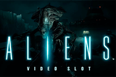 logo aliens netent hry automaty 
