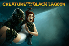 logo creature from the black lagoon netent hry automaty 