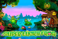 logo super lucky frog netent hry automaty 