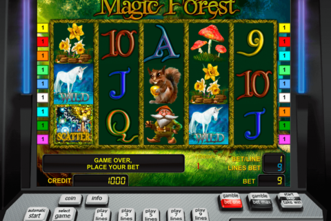 magic forest novomatic automaty zdarma 