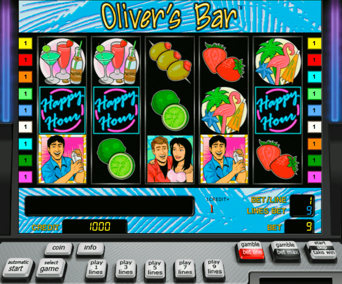 olivers bar novomatic automaty zdarma 