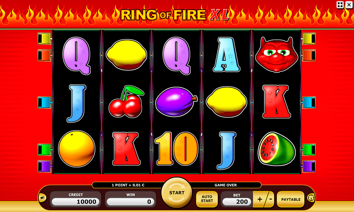 ring of fire xl kajot automaty zdarma 